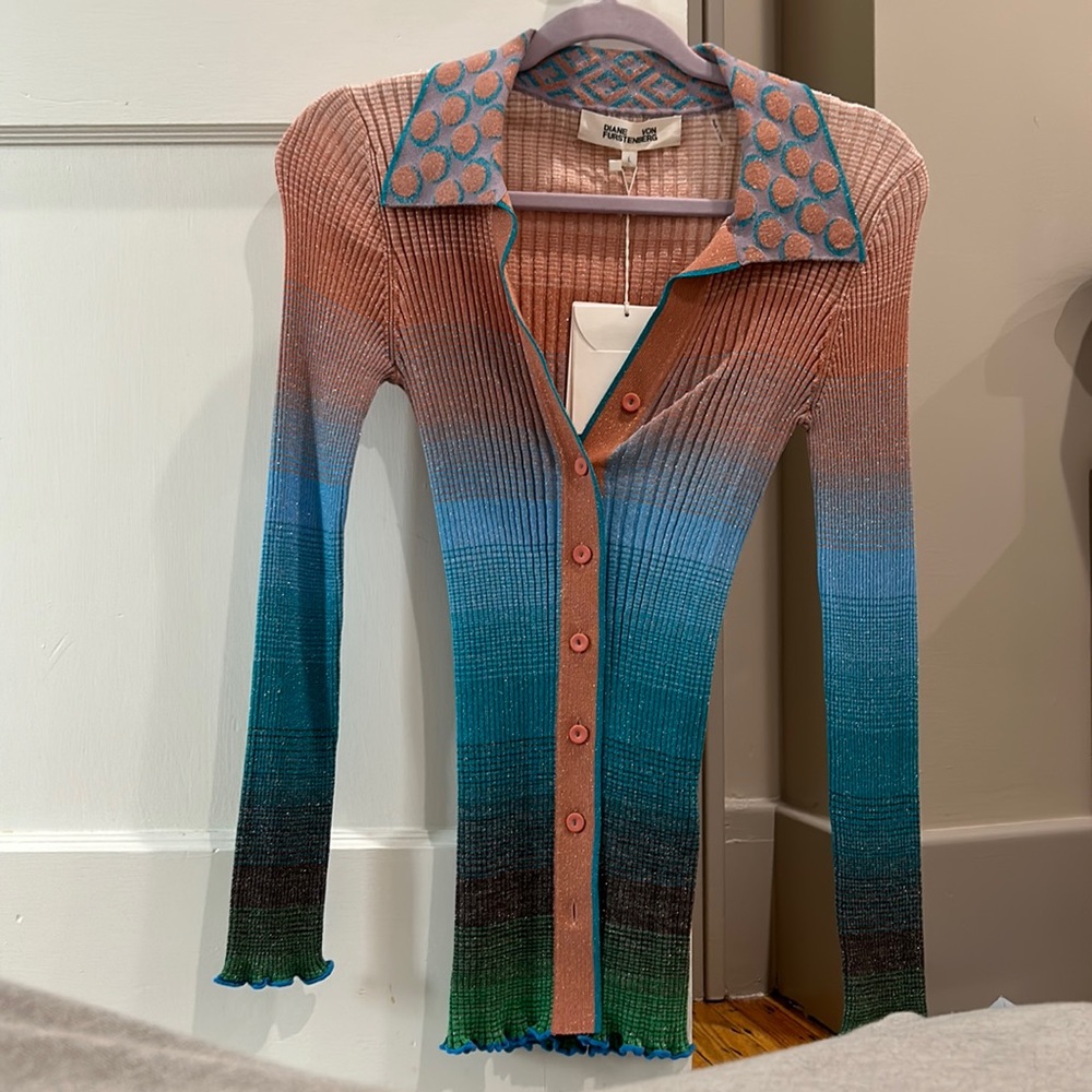 Fancy Diane Von Furstenberg Sweater NWT